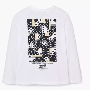 🎲 DERRICK ADAMS X MARC JACOBS PATCHWORK DICE LONG SLEEVE SHIRT 🎲 NWT 🎲